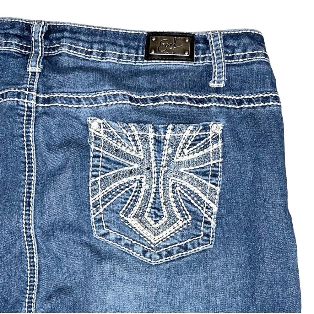 Earl Jeans Women’s Size 16 Blue Skinny 34x27 - Picture 7 of 7